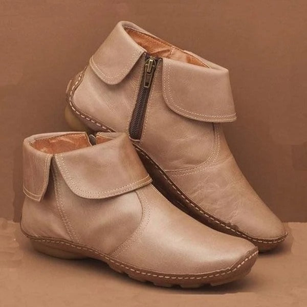 Women's Arch Support Boots with Side Zipper Ankle Boots [Buy 2 Save More 15%]