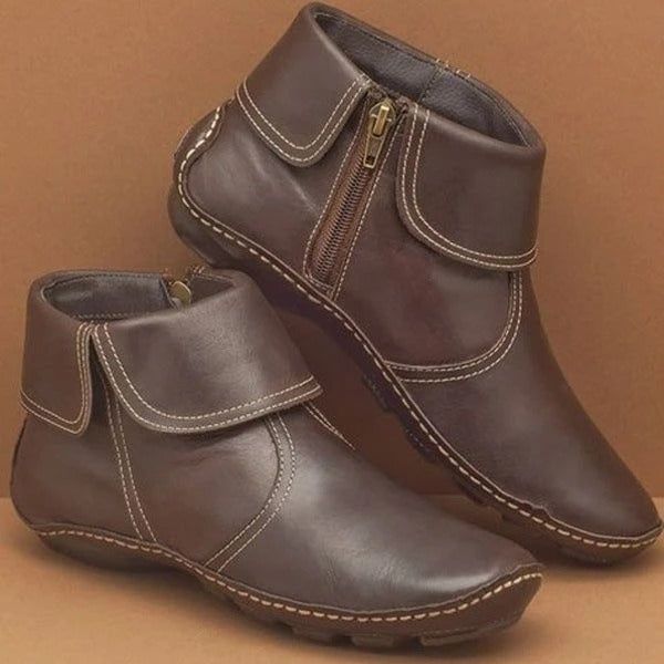 Women's Arch Support Boots with Side Zipper Ankle Boots [Buy 2 Save More 15%]