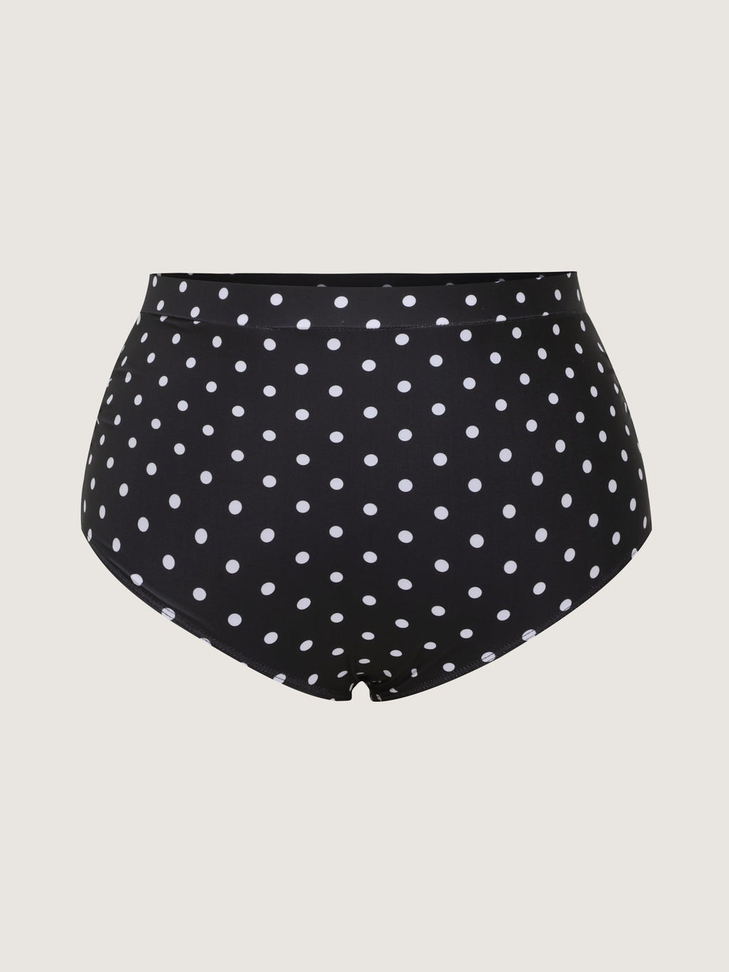 Polka Dots Skinny-Fit Bikini Bottoms