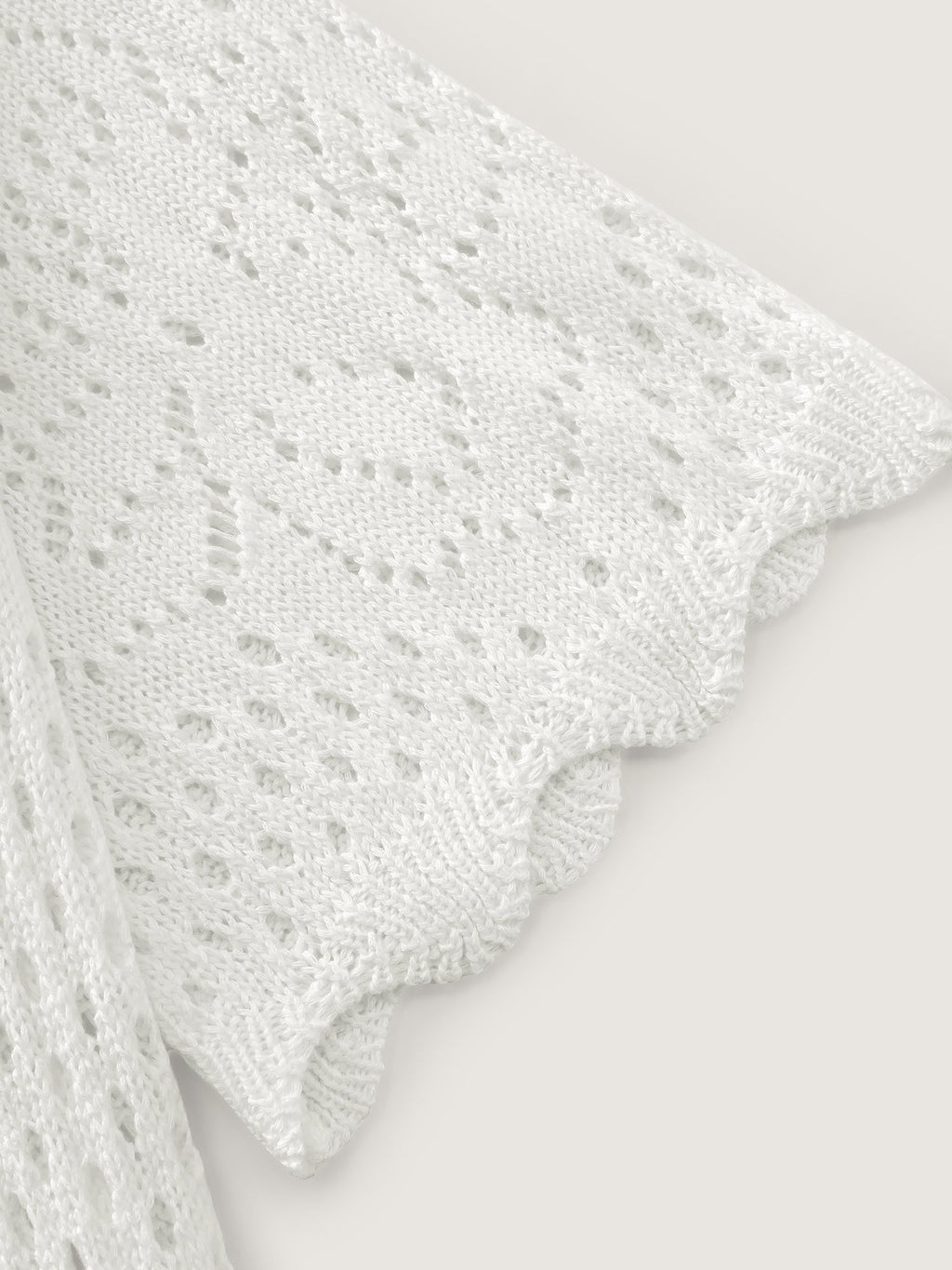 Hollow-Out Front-Tie Swim Cover-Up