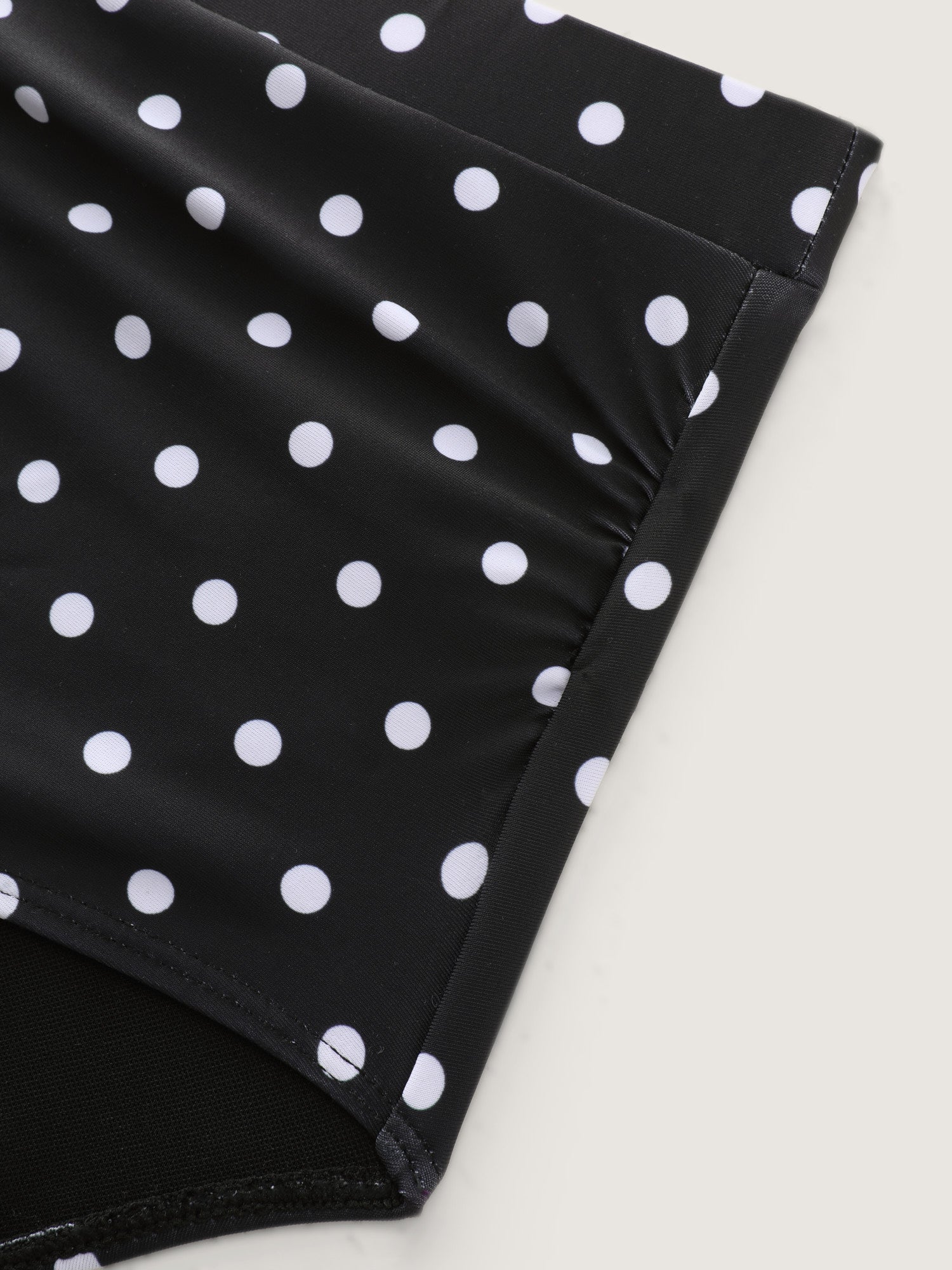 Polka Dots Skinny-Fit Bikini Bottoms