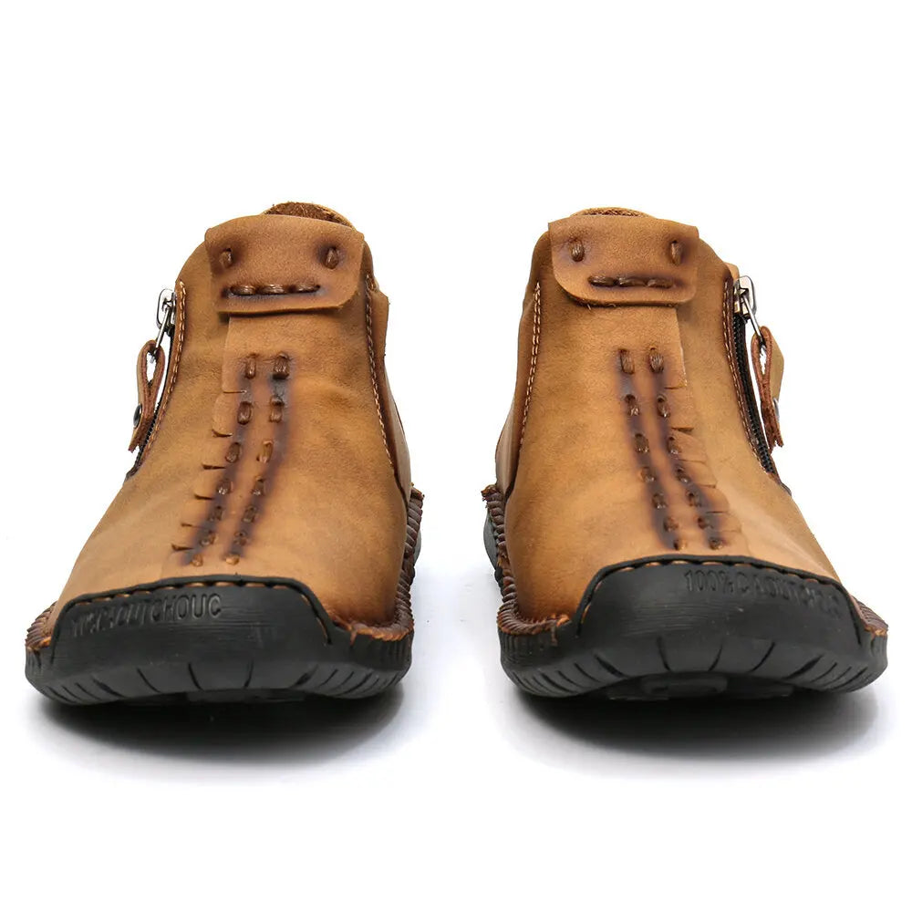 New Arrival Sale 50% Off🔥Men’s Classic Orthopedic Leather Ankle Boots – All-Season Comfort, Handcrafted Style