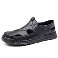 Early Summer Kickoff -45% OFF🎁 Men’s Leather Cut-Out Comfort Slip-On Shoes, Orthopedic Walking Shoes