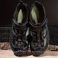 ⏰Summer Promotion 50% OFF 🔥 Men's Handmade Cowhide Breathable Mesh Walking Shoes