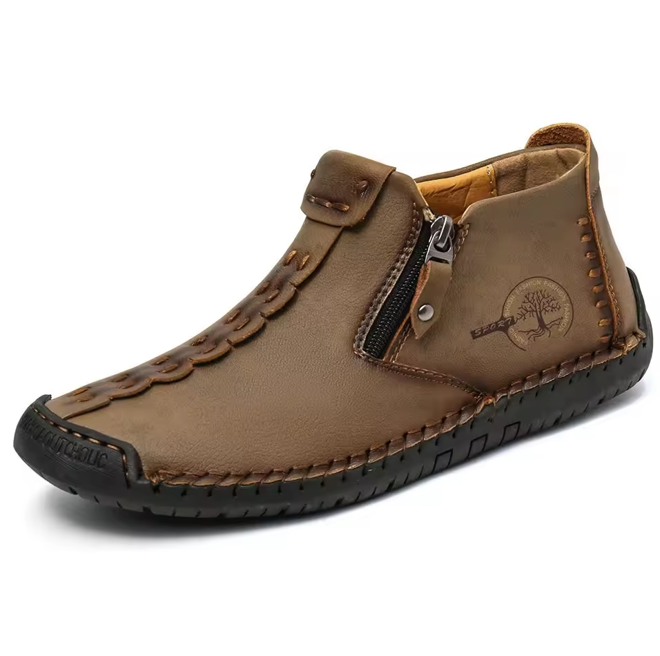 New Arrival Sale 50% Off🔥Men’s Classic Orthopedic Leather Ankle Boots – All-Season Comfort, Handcrafted Style
