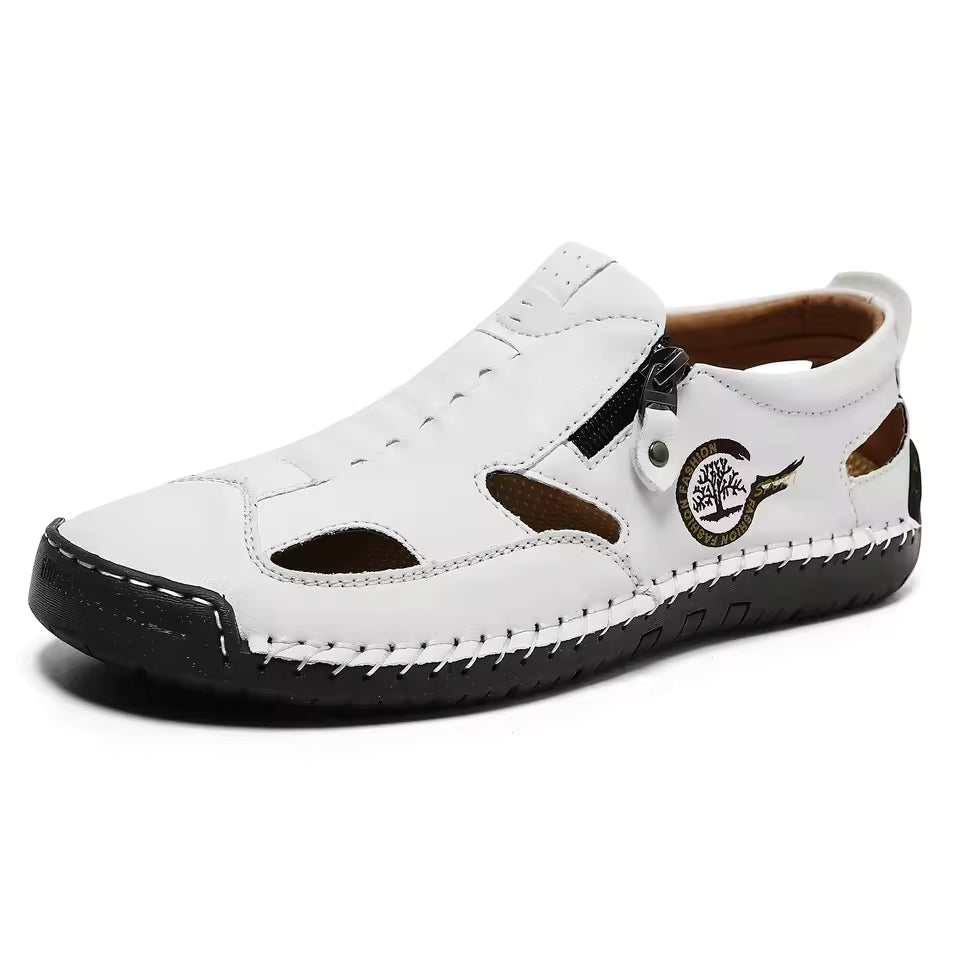 Last day 50% Off❤️ Men’s Orthopedic Leather Slip-on for Comfort Walking