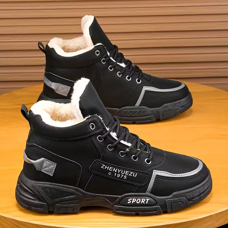 🎄Early Christmas Sale 50%❤️Men’s Comfort Orthopedic Winter Snow Boots – Insulated, Stylish, and Built for Orthopedic Comfort