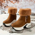 🎄Early Christmas Sale 50%❤️ Women's Warm Orthopedic Platform Boots