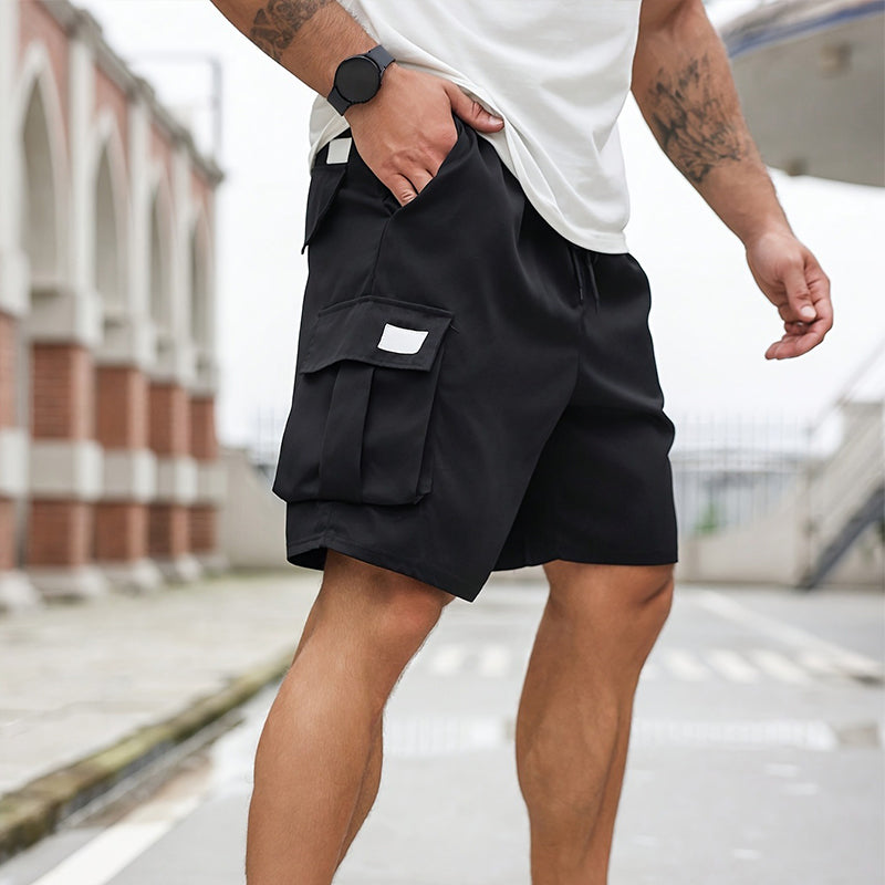 Relaxed Fit Summer Cargo Shorts for Men