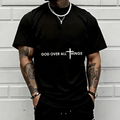 🌟 LIMITED-TIME 50% OFF! ✨ Faith Over All Inspirational T-Shirt – Soft, Unisex, Positive Message Tee ✨