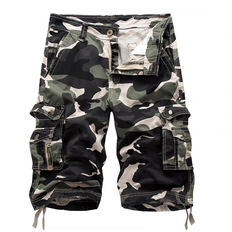 Men’s Outdoor Camo Cargo Shorts