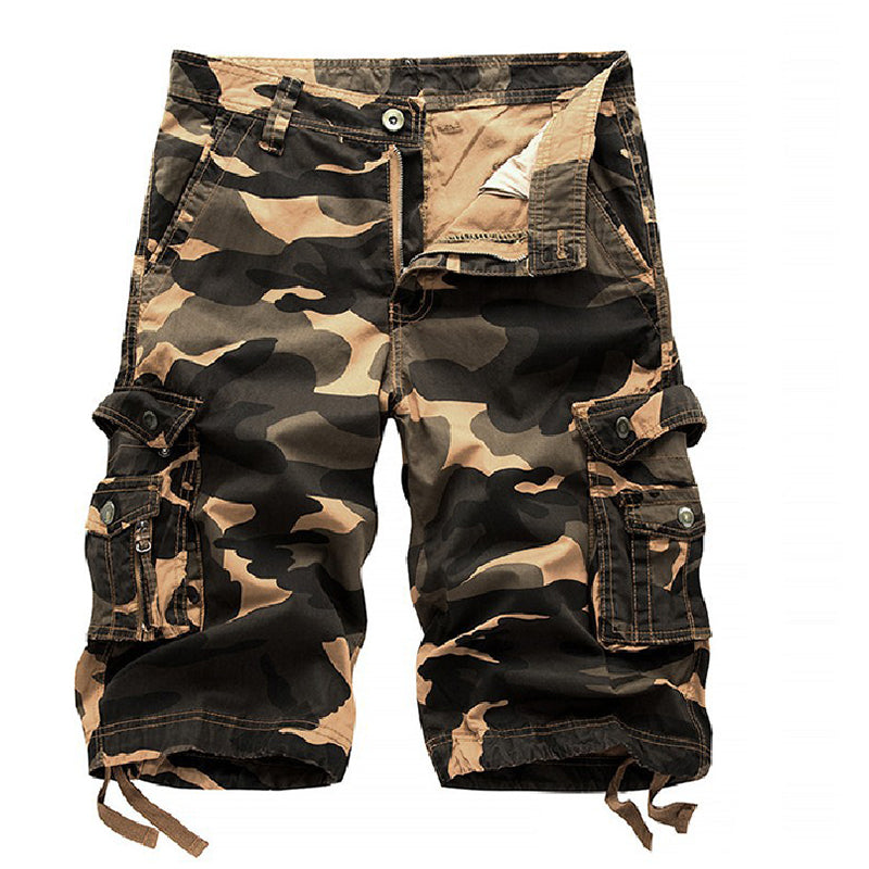 Men’s Outdoor Camo Cargo Shorts