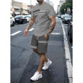Men's T-Shirt & Shorts 2-Piece Set