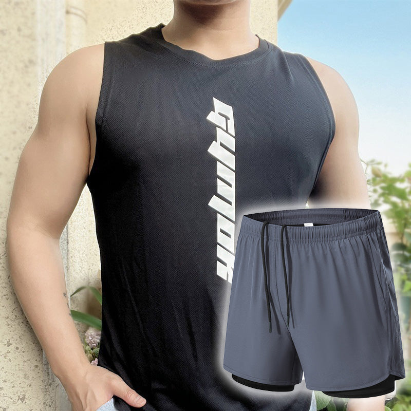 💦 LIMITED-TIME 50% OFF! ✨ Men's Quick-Dry Athletic Set – Breathable, Loose-Fit, Summer-Ready 🏃‍♂️