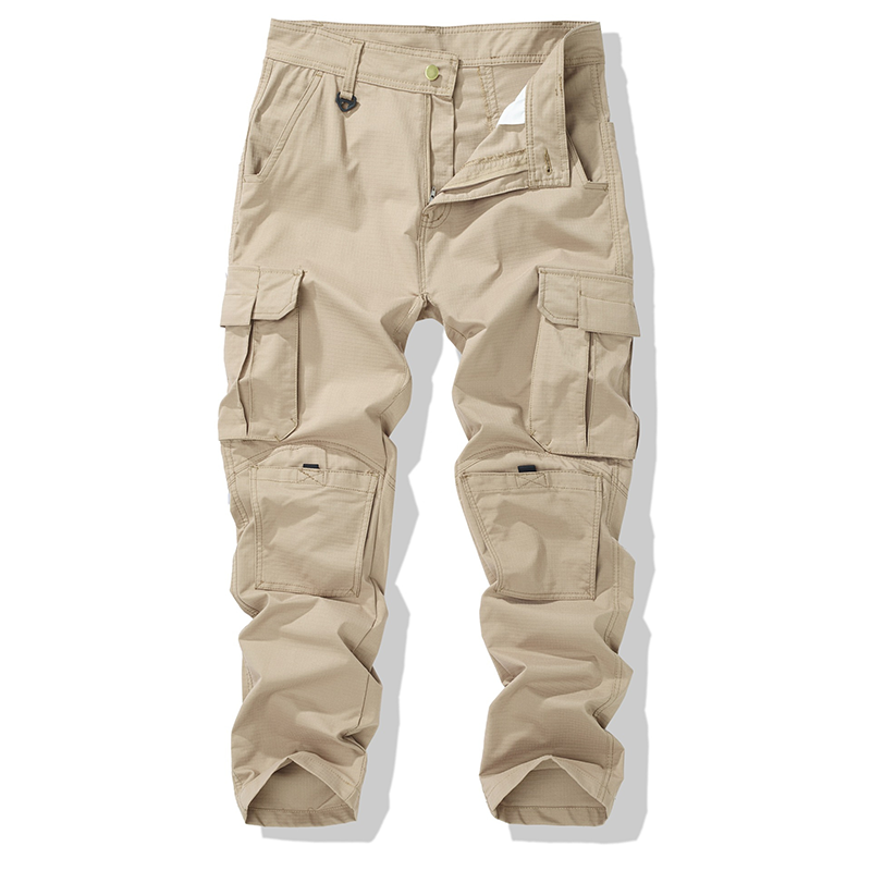 ✨ Men's Classic Cargo Pants – Durable, Multi-Pocket, Straight-Leg 🏔️