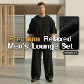 🏀 LIMITED-TIME 50% OFF! ✨ Men's Pleated Tracksuit – Ribbed, Wrinkle-Resistant, Lounge Set 🍂