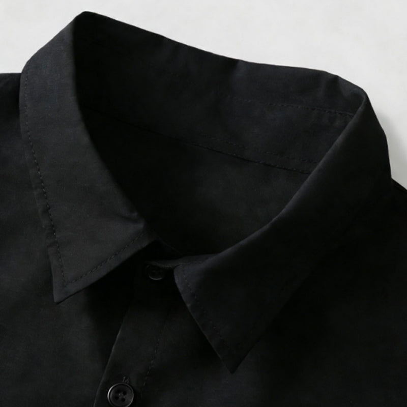 🔥LIMITED-TIME 50% OFF! 👔 Men’s Minimalist Short Sleeve Button-Up Shirt – Sleek, Stylish & Effortless ✨