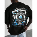🃏 LIMITED-TIME 50% OFF! ✨ Men's Playing Card Graphic T-Shirt – Cotton, Casual, Statement Tee 🃁