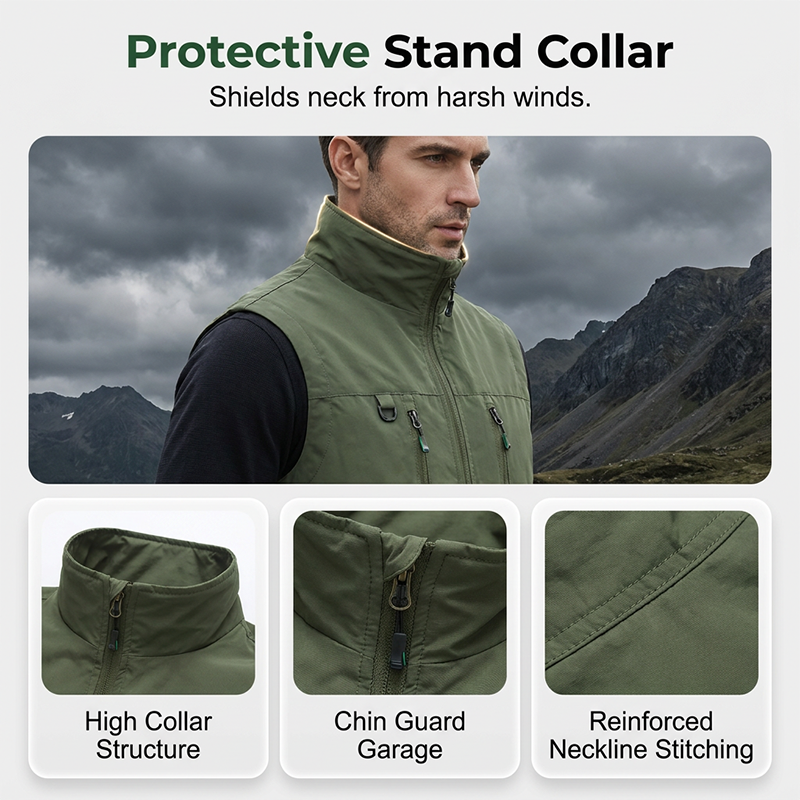 👷‍♂️💨Men's Breathable Mesh-Lined Work Vest | Multiple Pockets Utility Working Waistcoat