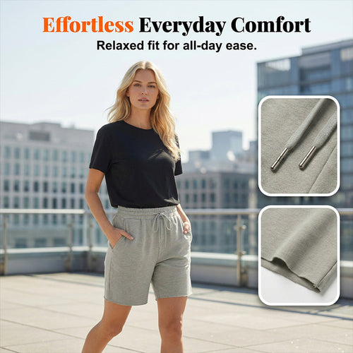 Comfortable Athletic Shorts with Drawstring Waist