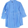 Men's Casual Linen Mandarin Collar Shirt