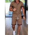 Men's Printed 2-Piece Summer Set