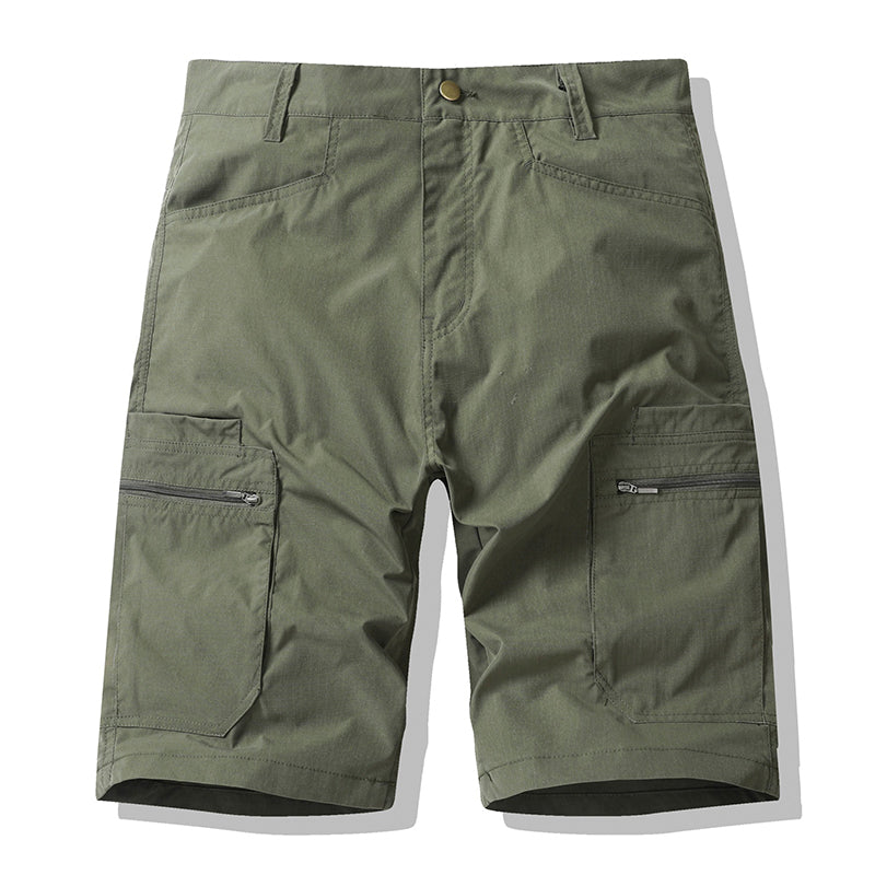 Men's Stylish Workwear Zip-Up Shorts