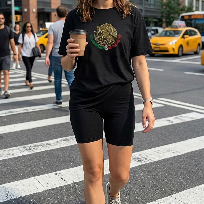 Women's Casual Mexico Printed T-Shirt