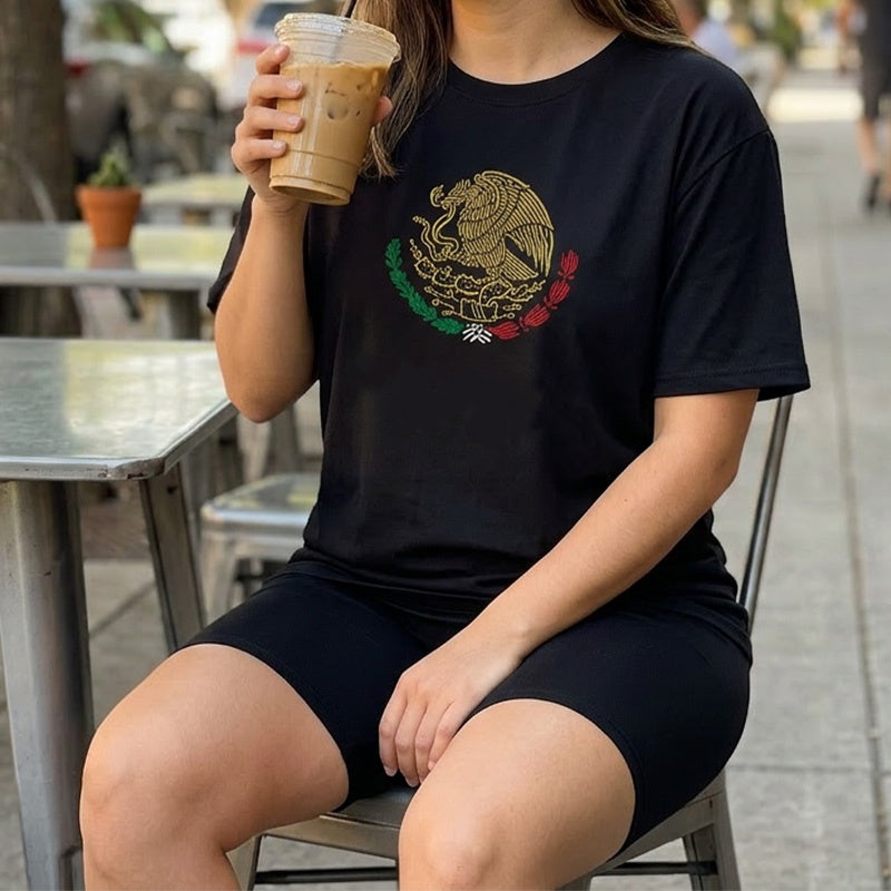Women's Casual Mexico Printed T-Shirt