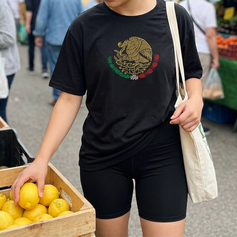Women's Casual Mexico Printed T-Shirt
