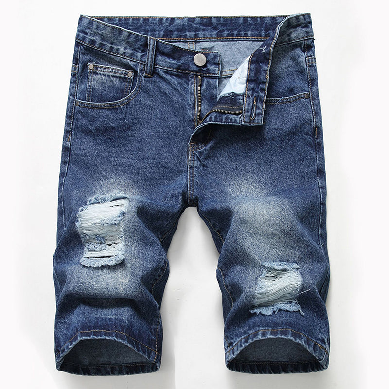 Vintage Distressed Denim Shorts