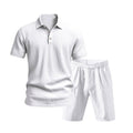 💥 Men's Casual Top & Shorts 2-Piece Set
